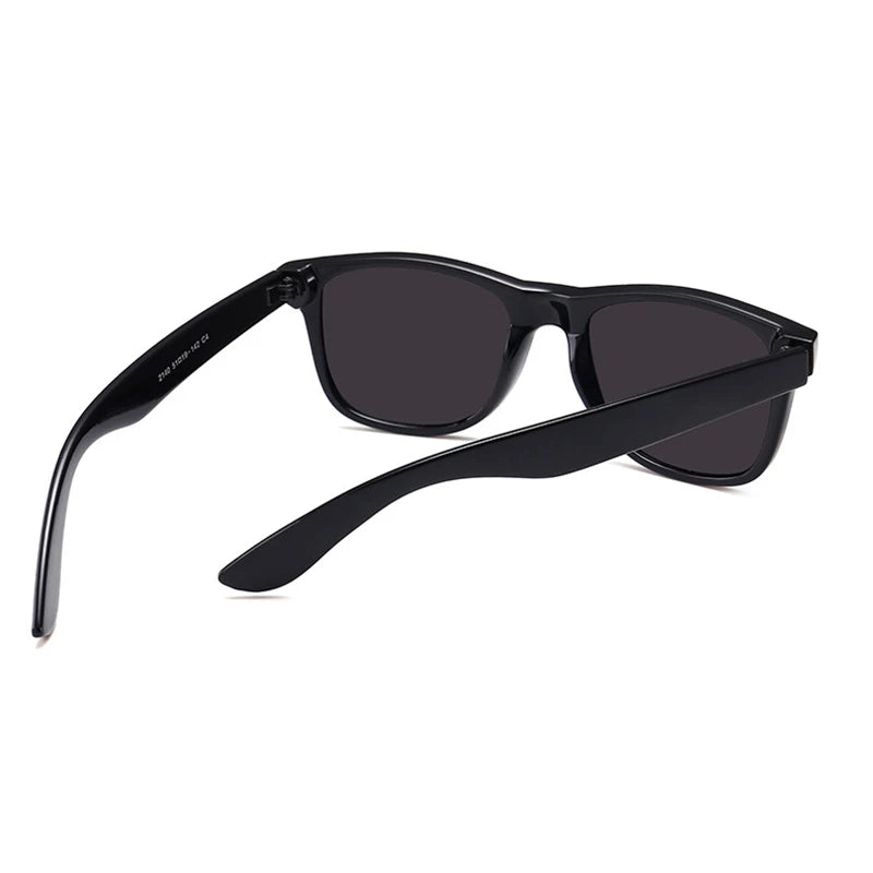 Retro Black Shades - Squared Sunglasses