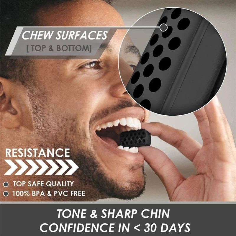 Jawline Sculptor – Silicone Facial Exerciser